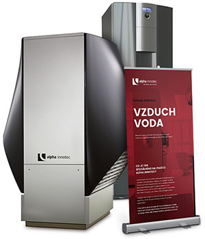 Tepelné čerpadlo značky Alpha Innotec
